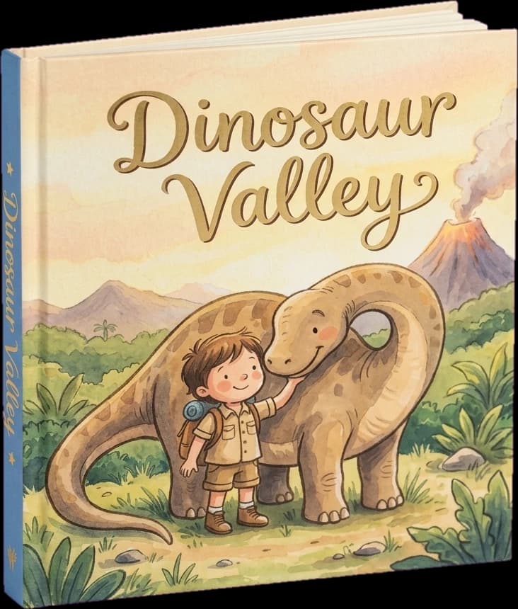 Dinosaur Valley — the printed hardcover