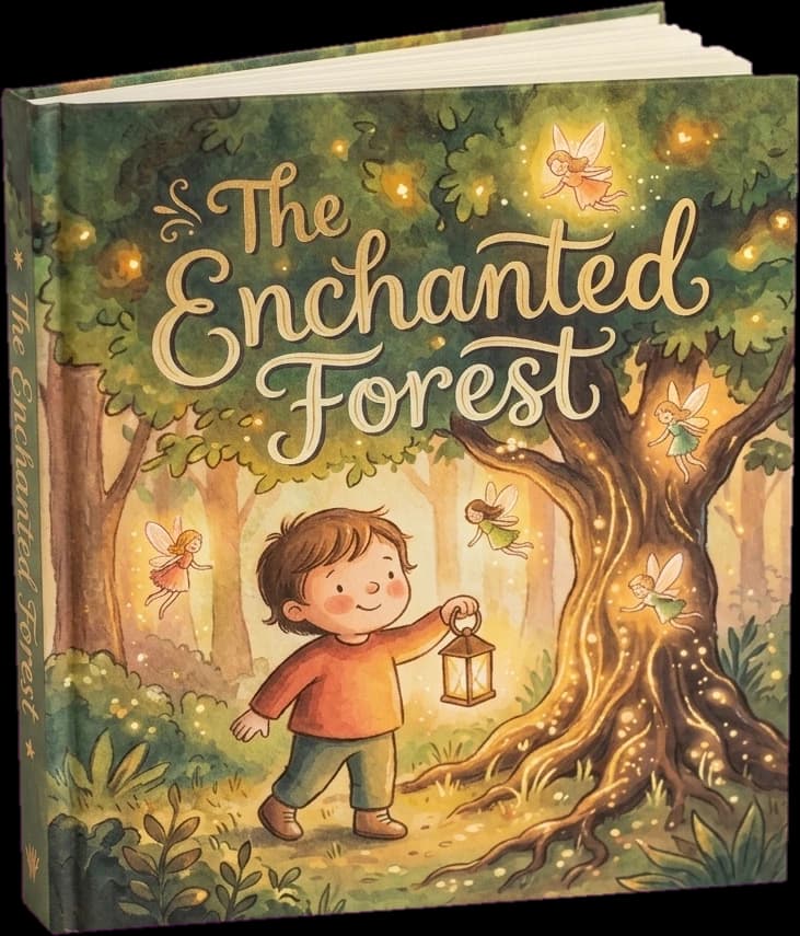The Enchanted Forest — the printed hardcover