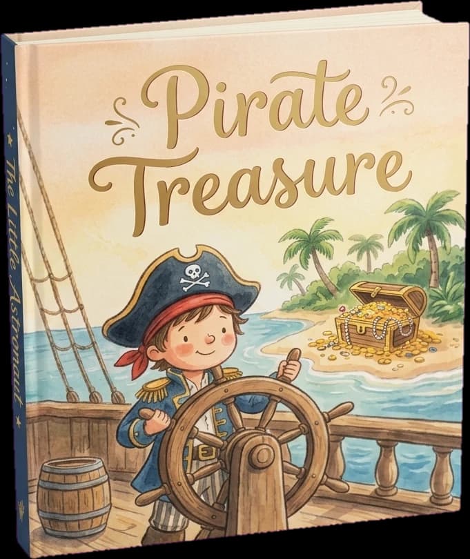 Pirate Treasure — the printed hardcover