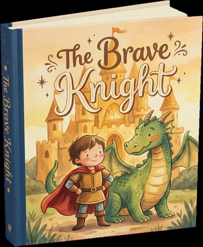 The Brave Knight — the printed hardcover