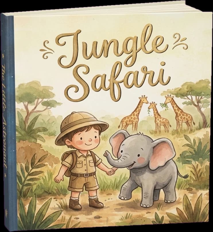 Jungle Safari — the printed hardcover